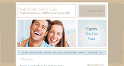 Desktop Screenshot of mylakeviewdentist.com